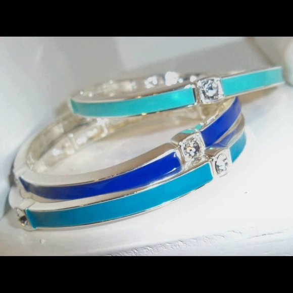 Premier Designs Ombré set of 3 bangles NWOT - Picture 2 of 4
